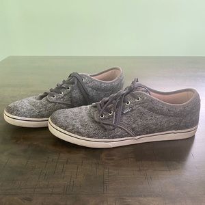 Vans Grey Atwood Low Top Women’s Sz 9